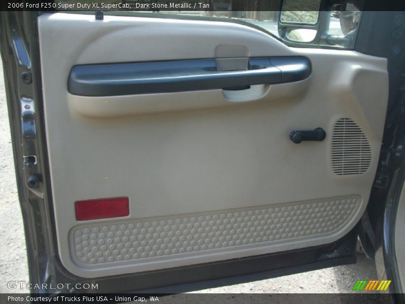 Dark Stone Metallic / Tan 2006 Ford F250 Super Duty XL SuperCab