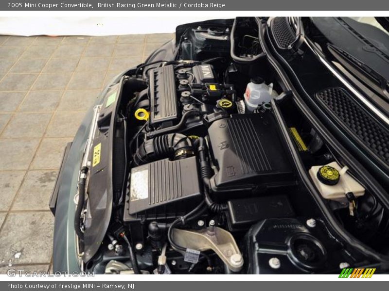 British Racing Green Metallic / Cordoba Beige 2005 Mini Cooper Convertible