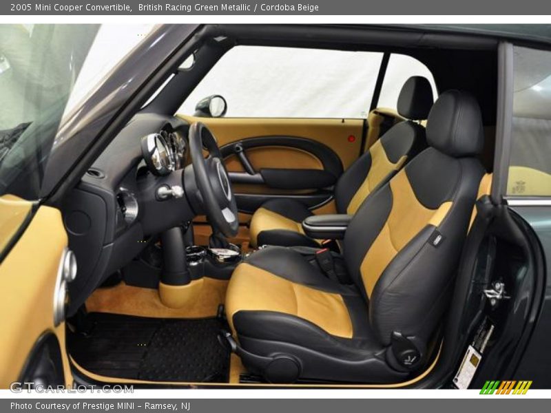 British Racing Green Metallic / Cordoba Beige 2005 Mini Cooper Convertible