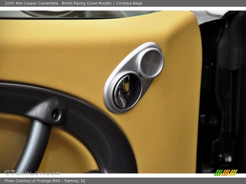 British Racing Green Metallic / Cordoba Beige 2005 Mini Cooper Convertible