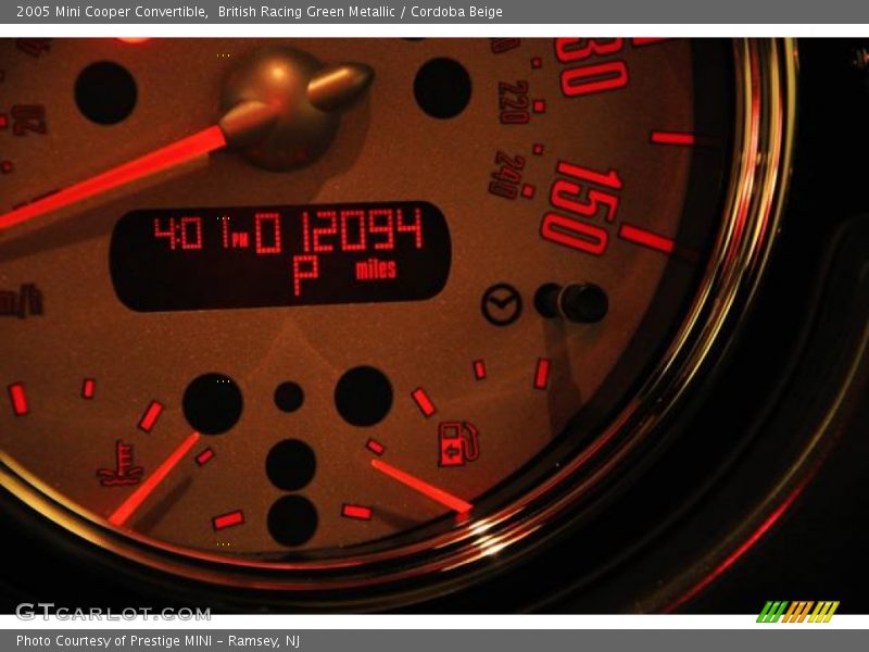 British Racing Green Metallic / Cordoba Beige 2005 Mini Cooper Convertible