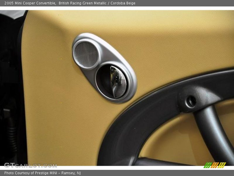 British Racing Green Metallic / Cordoba Beige 2005 Mini Cooper Convertible