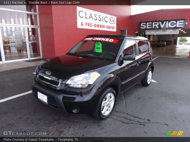 Shadow Black / Black Soul Logo Cloth 2011 Kia Soul +