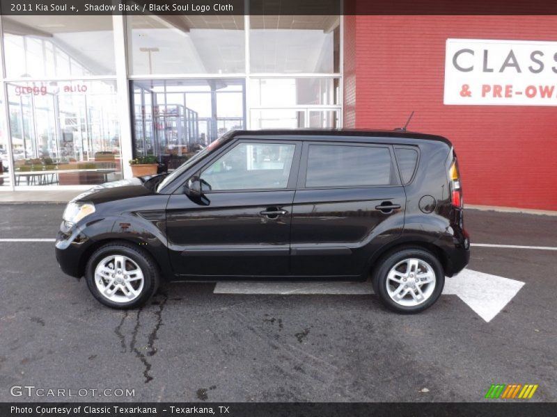 Shadow Black / Black Soul Logo Cloth 2011 Kia Soul +