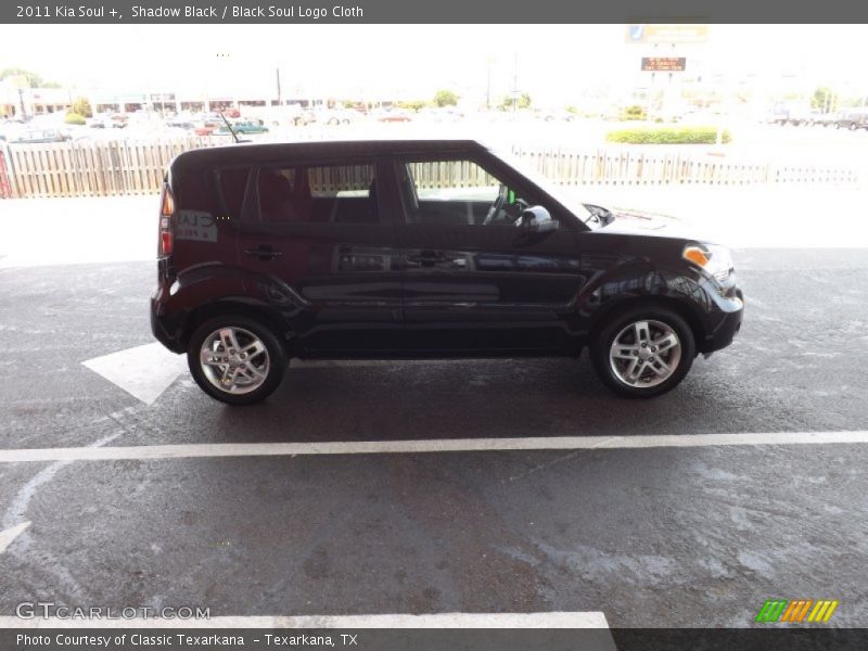 Shadow Black / Black Soul Logo Cloth 2011 Kia Soul +