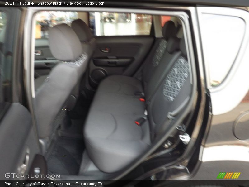 Shadow Black / Black Soul Logo Cloth 2011 Kia Soul +