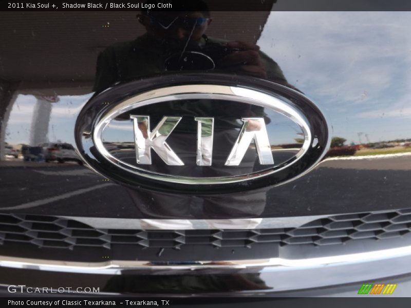 Shadow Black / Black Soul Logo Cloth 2011 Kia Soul +