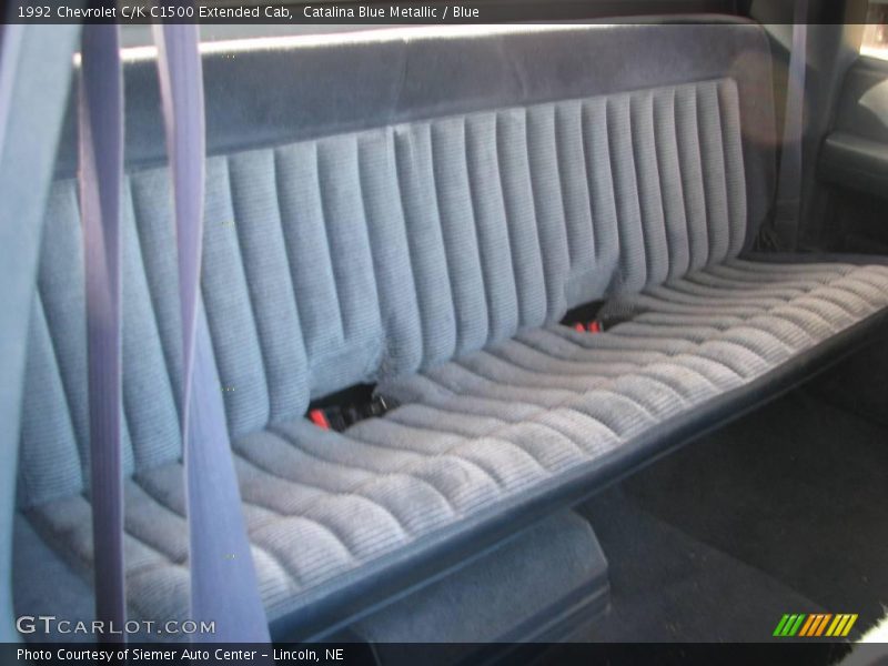 Catalina Blue Metallic / Blue 1992 Chevrolet C/K C1500 Extended Cab