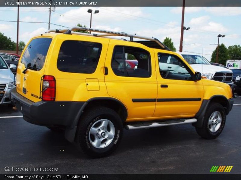 Solar Yellow / Dusk Gray 2001 Nissan Xterra SE V6