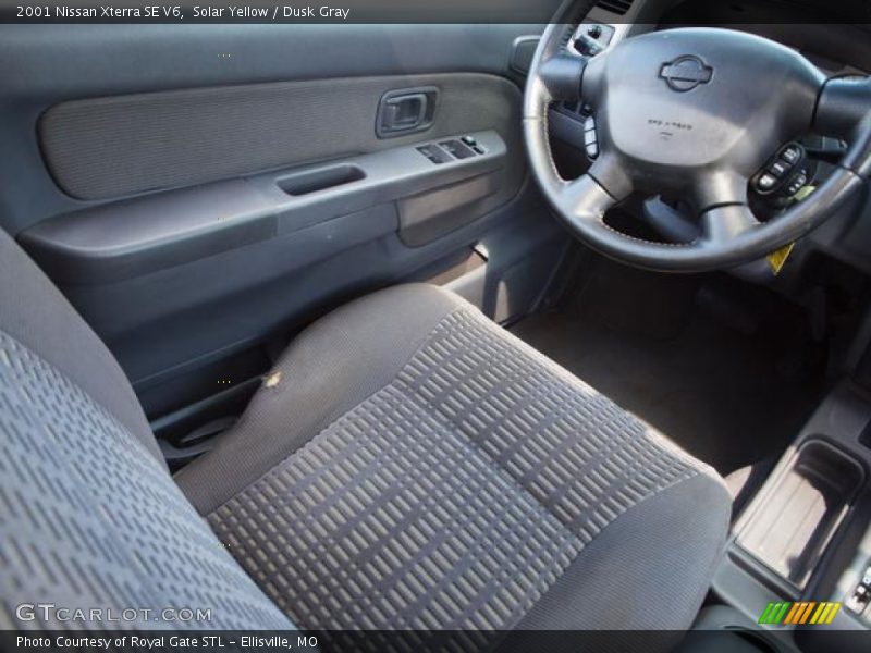 Solar Yellow / Dusk Gray 2001 Nissan Xterra SE V6