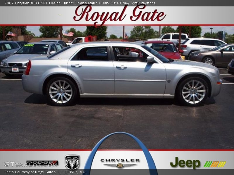 Bright Silver Metallic / Dark Slate Gray/Light Graystone 2007 Chrysler 300 C SRT Design