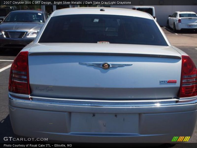 Bright Silver Metallic / Dark Slate Gray/Light Graystone 2007 Chrysler 300 C SRT Design