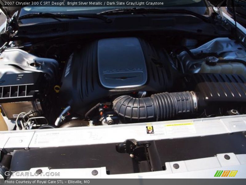 Bright Silver Metallic / Dark Slate Gray/Light Graystone 2007 Chrysler 300 C SRT Design
