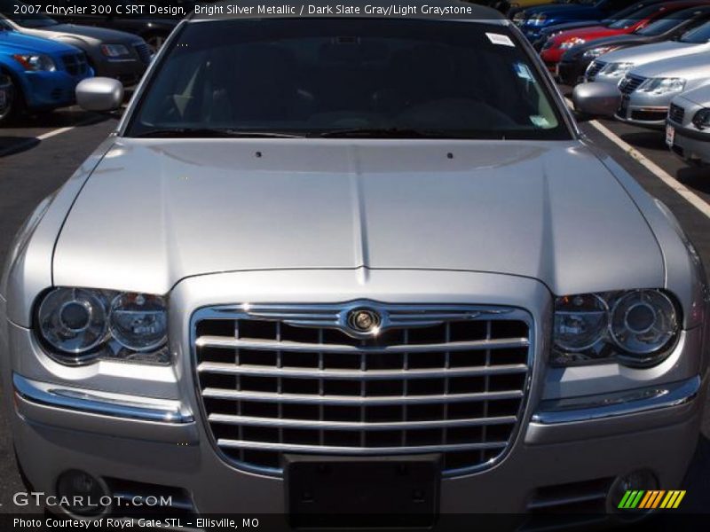 Bright Silver Metallic / Dark Slate Gray/Light Graystone 2007 Chrysler 300 C SRT Design