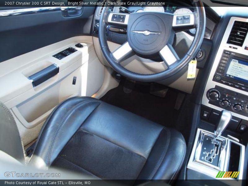Bright Silver Metallic / Dark Slate Gray/Light Graystone 2007 Chrysler 300 C SRT Design