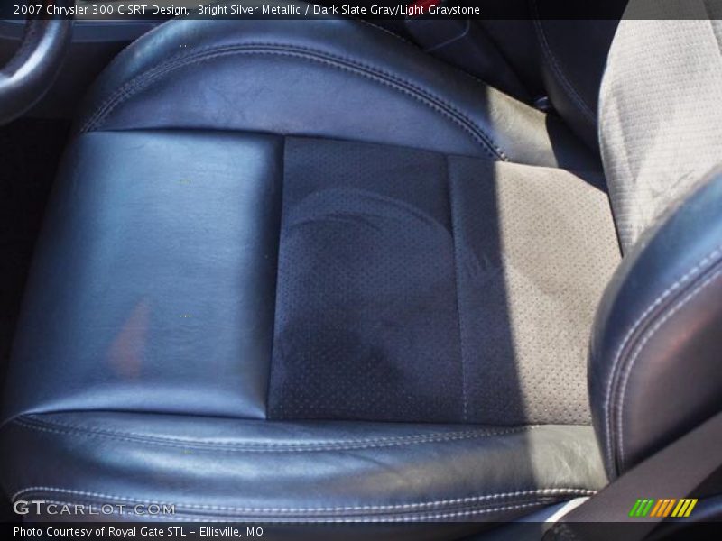 Bright Silver Metallic / Dark Slate Gray/Light Graystone 2007 Chrysler 300 C SRT Design