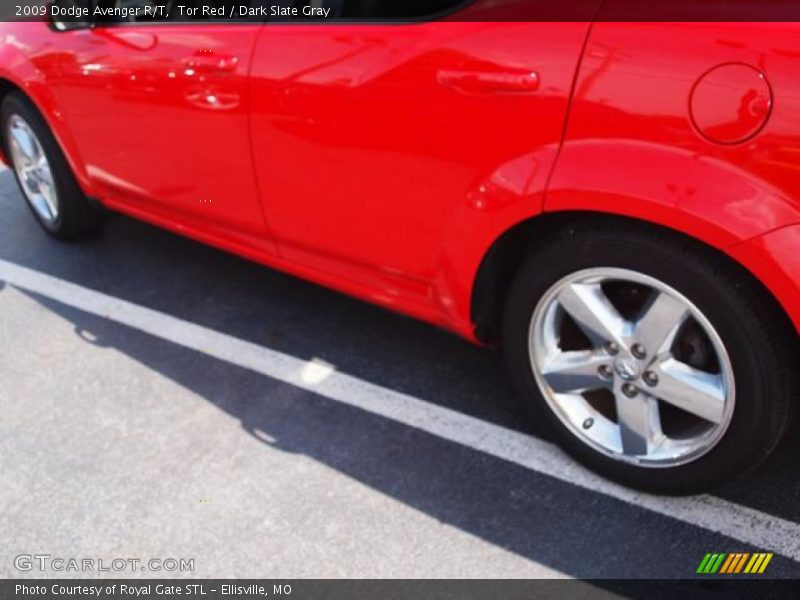 Tor Red / Dark Slate Gray 2009 Dodge Avenger R/T