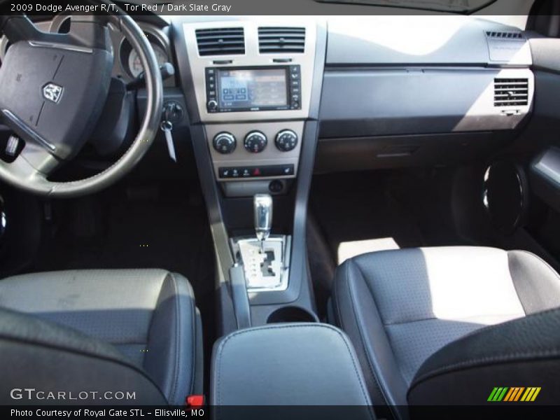 Tor Red / Dark Slate Gray 2009 Dodge Avenger R/T