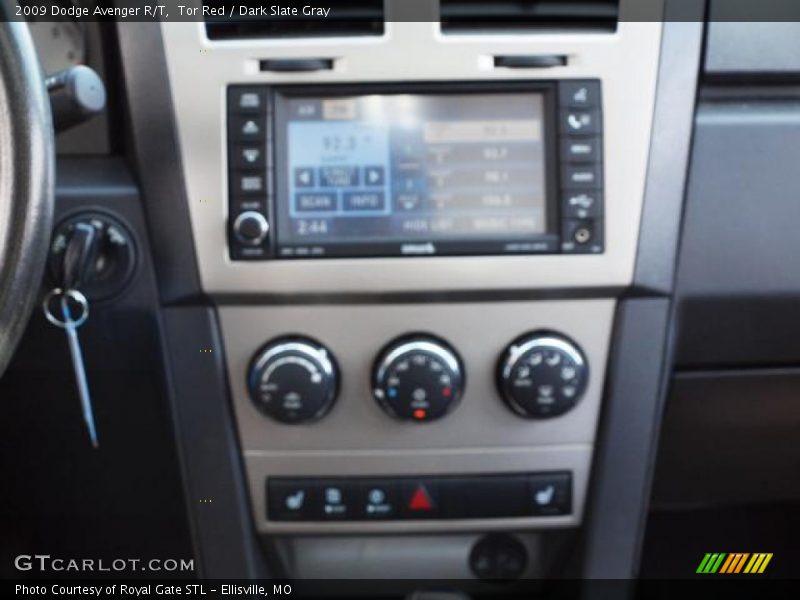 Tor Red / Dark Slate Gray 2009 Dodge Avenger R/T
