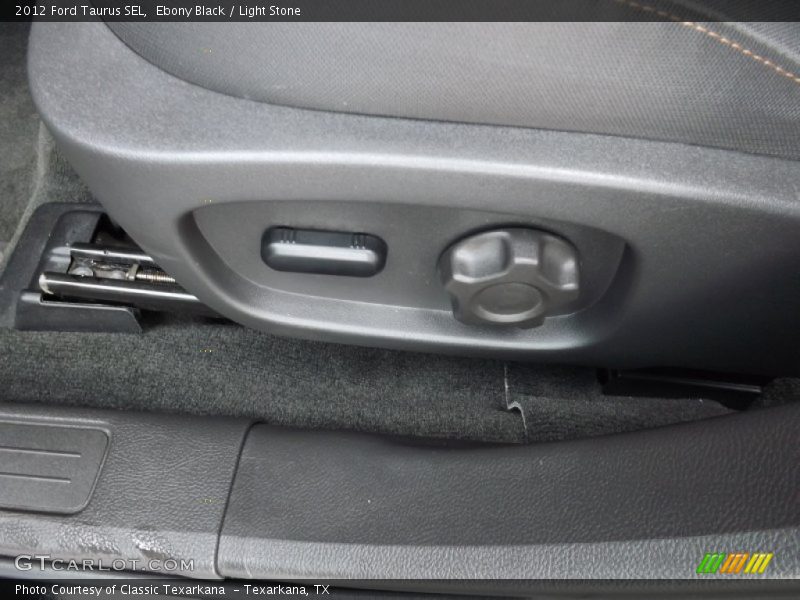 Ebony Black / Light Stone 2012 Ford Taurus SEL