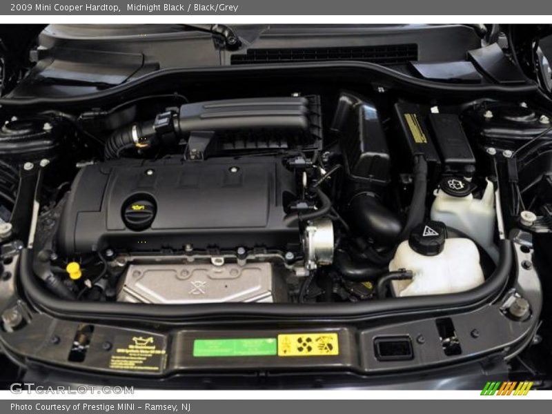 Midnight Black / Black/Grey 2009 Mini Cooper Hardtop