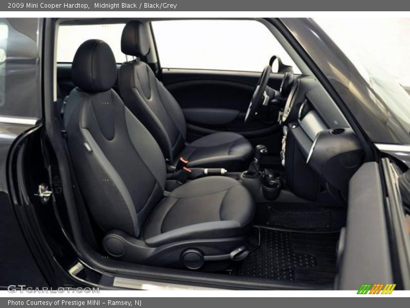 Midnight Black / Black/Grey 2009 Mini Cooper Hardtop