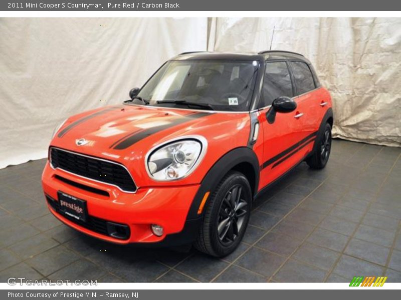 Pure Red / Carbon Black 2011 Mini Cooper S Countryman