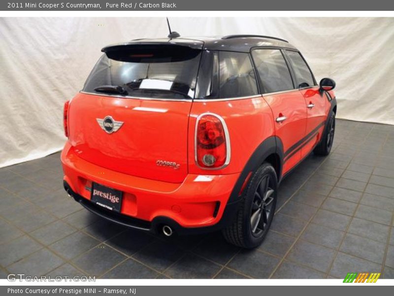 Pure Red / Carbon Black 2011 Mini Cooper S Countryman