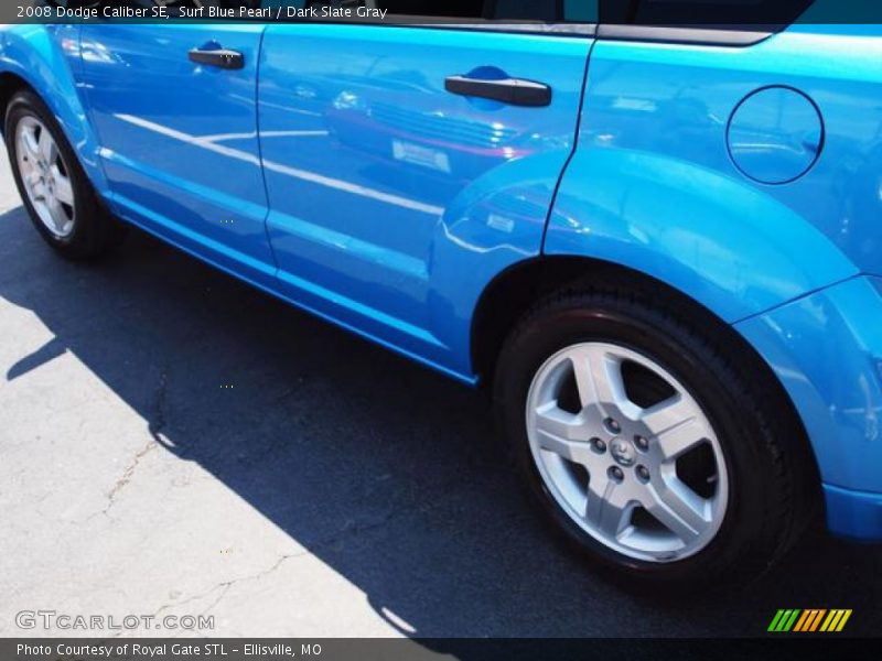 Surf Blue Pearl / Dark Slate Gray 2008 Dodge Caliber SE