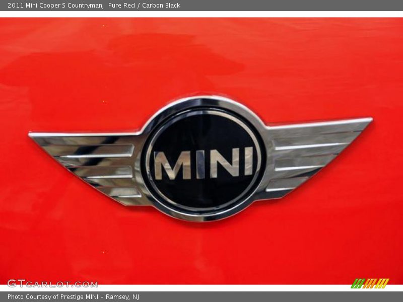 Pure Red / Carbon Black 2011 Mini Cooper S Countryman