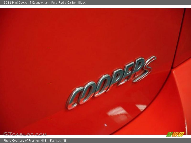 Pure Red / Carbon Black 2011 Mini Cooper S Countryman