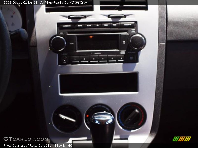 Surf Blue Pearl / Dark Slate Gray 2008 Dodge Caliber SE