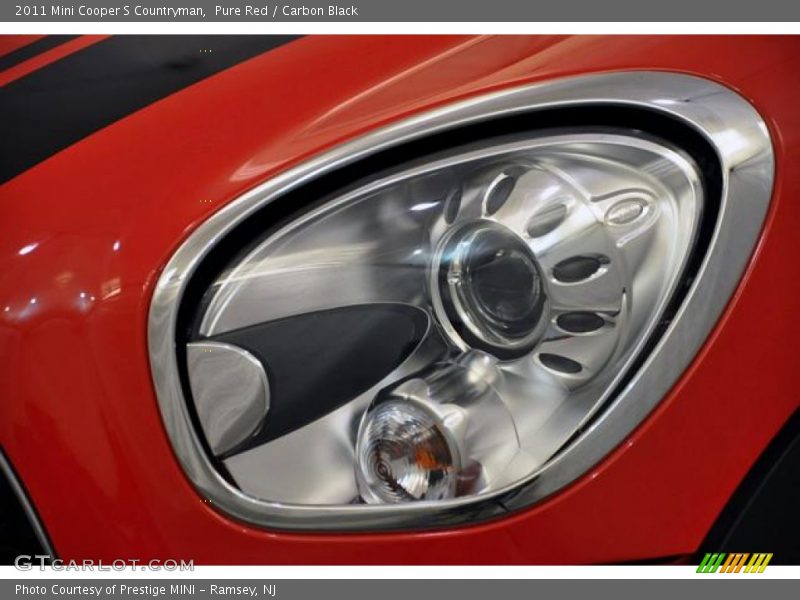 Pure Red / Carbon Black 2011 Mini Cooper S Countryman