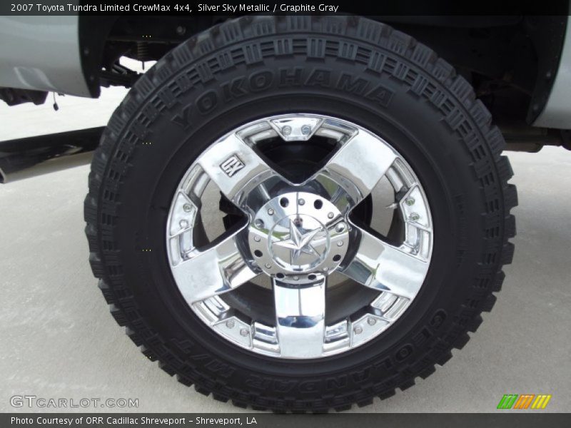 Silver Sky Metallic / Graphite Gray 2007 Toyota Tundra Limited CrewMax 4x4