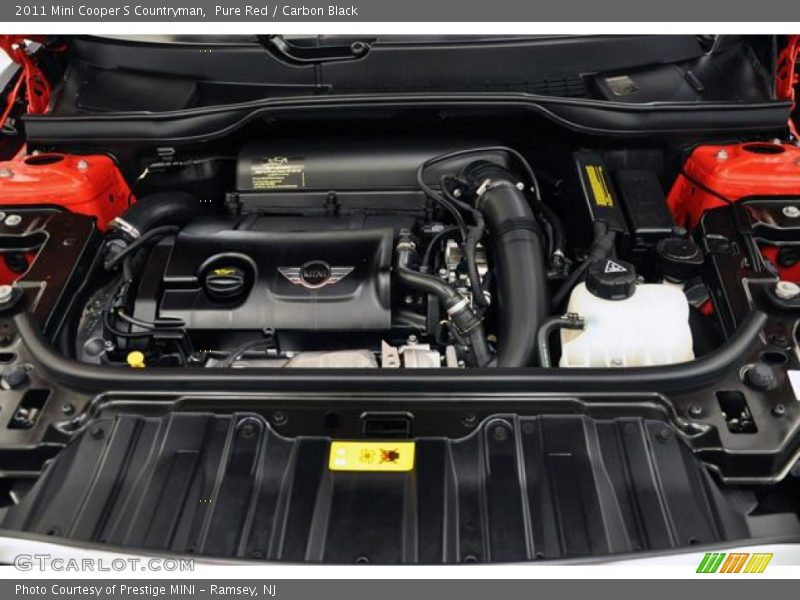 Pure Red / Carbon Black 2011 Mini Cooper S Countryman