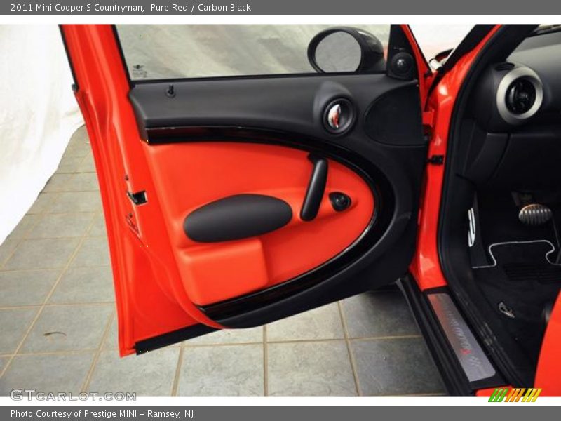 Pure Red / Carbon Black 2011 Mini Cooper S Countryman