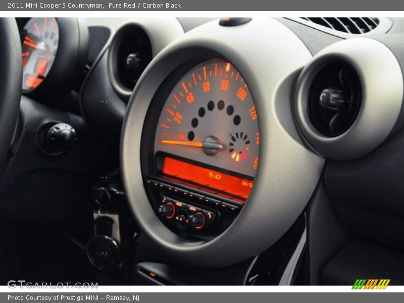 Pure Red / Carbon Black 2011 Mini Cooper S Countryman