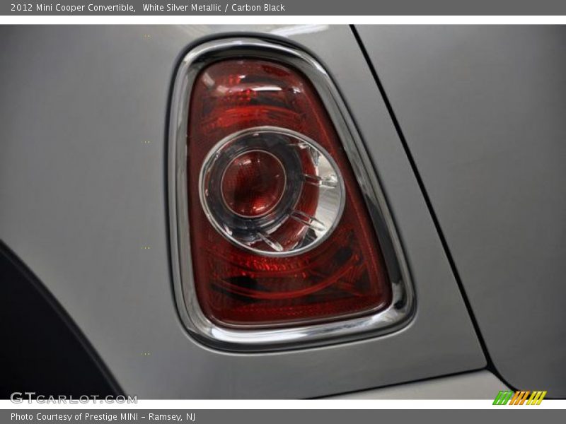 White Silver Metallic / Carbon Black 2012 Mini Cooper Convertible