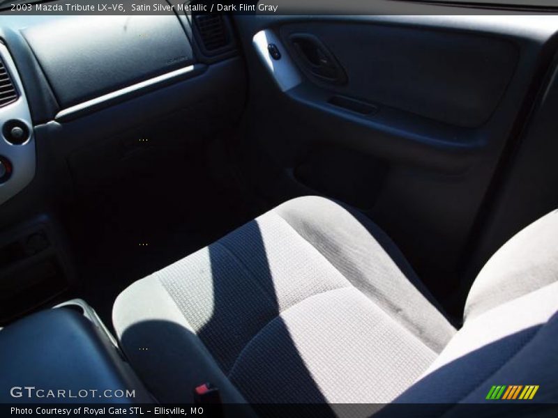 Satin Silver Metallic / Dark Flint Gray 2003 Mazda Tribute LX-V6
