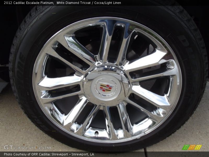  2012 Escalade Platinum Wheel