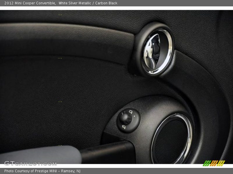 White Silver Metallic / Carbon Black 2012 Mini Cooper Convertible