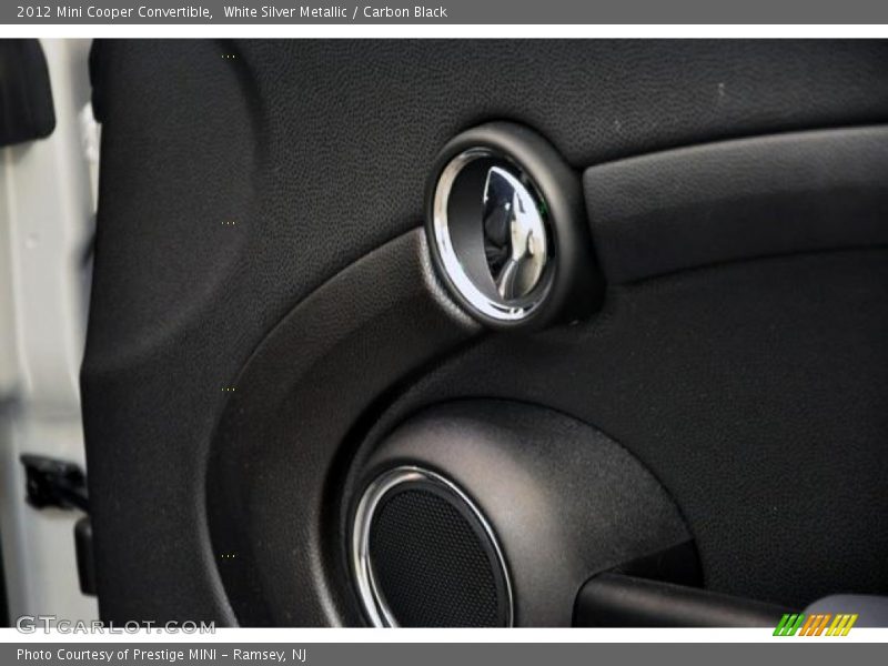 White Silver Metallic / Carbon Black 2012 Mini Cooper Convertible