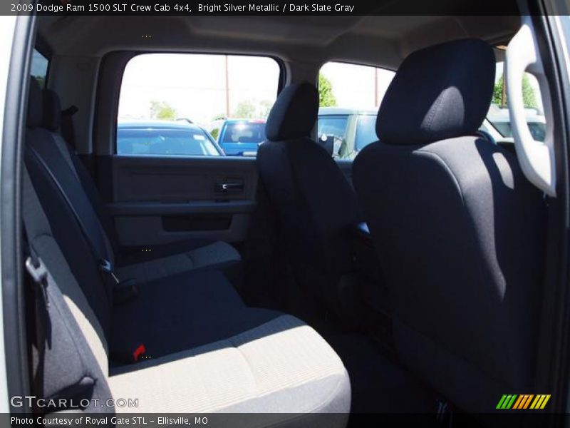 Bright Silver Metallic / Dark Slate Gray 2009 Dodge Ram 1500 SLT Crew Cab 4x4