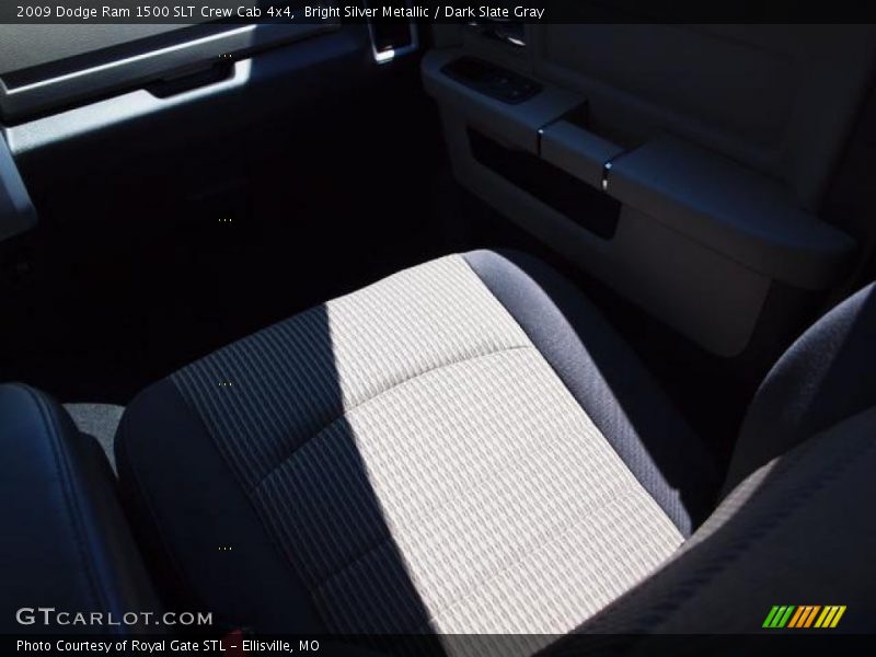 Bright Silver Metallic / Dark Slate Gray 2009 Dodge Ram 1500 SLT Crew Cab 4x4