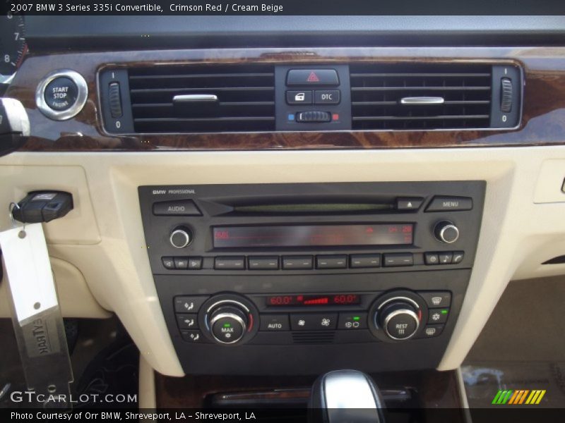 Crimson Red / Cream Beige 2007 BMW 3 Series 335i Convertible