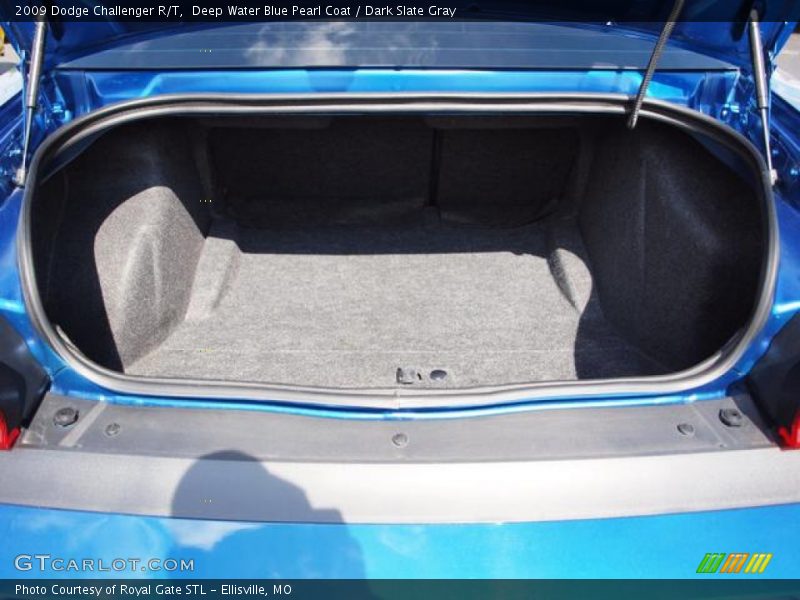 Deep Water Blue Pearl Coat / Dark Slate Gray 2009 Dodge Challenger R/T