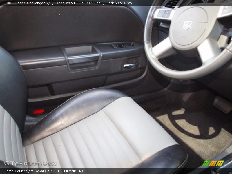 Deep Water Blue Pearl Coat / Dark Slate Gray 2009 Dodge Challenger R/T