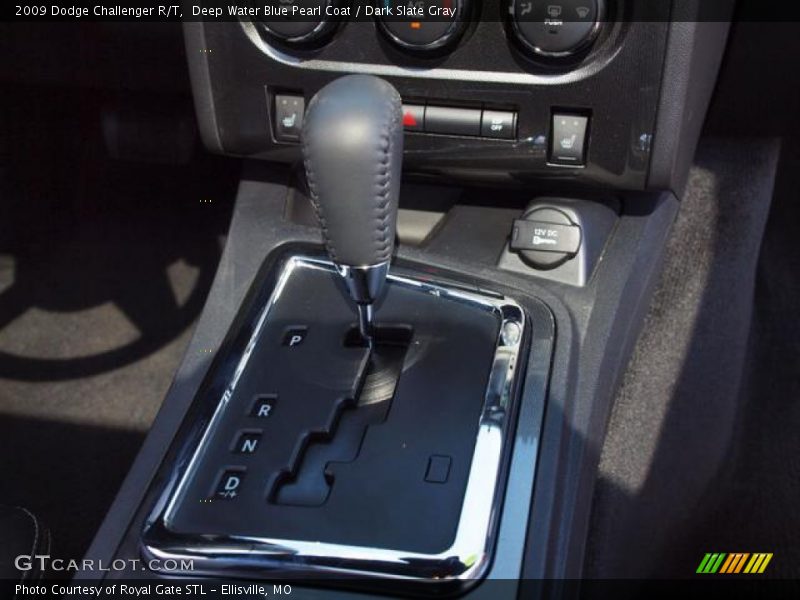 Deep Water Blue Pearl Coat / Dark Slate Gray 2009 Dodge Challenger R/T