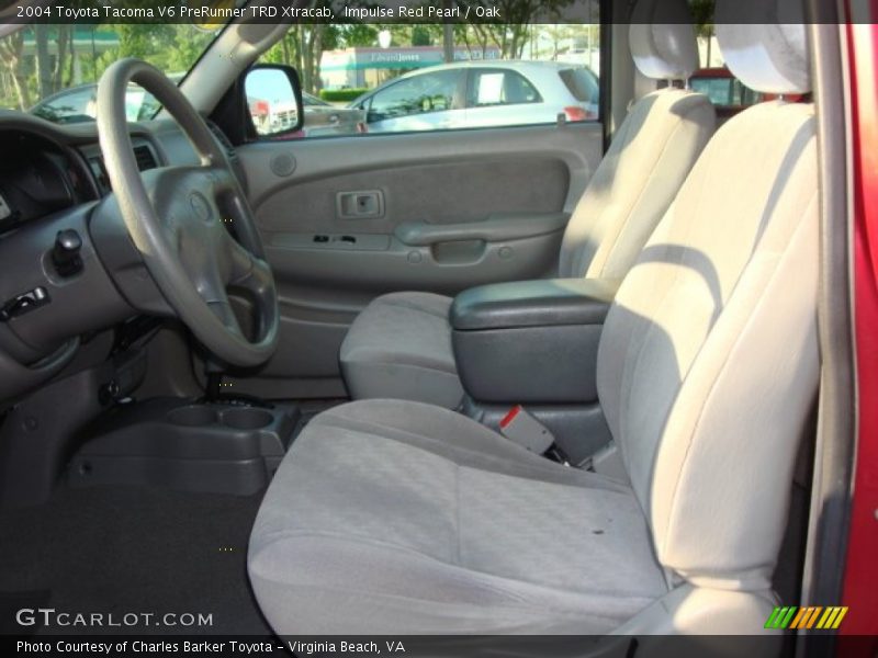 Impulse Red Pearl / Oak 2004 Toyota Tacoma V6 PreRunner TRD Xtracab