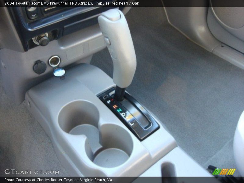 Impulse Red Pearl / Oak 2004 Toyota Tacoma V6 PreRunner TRD Xtracab